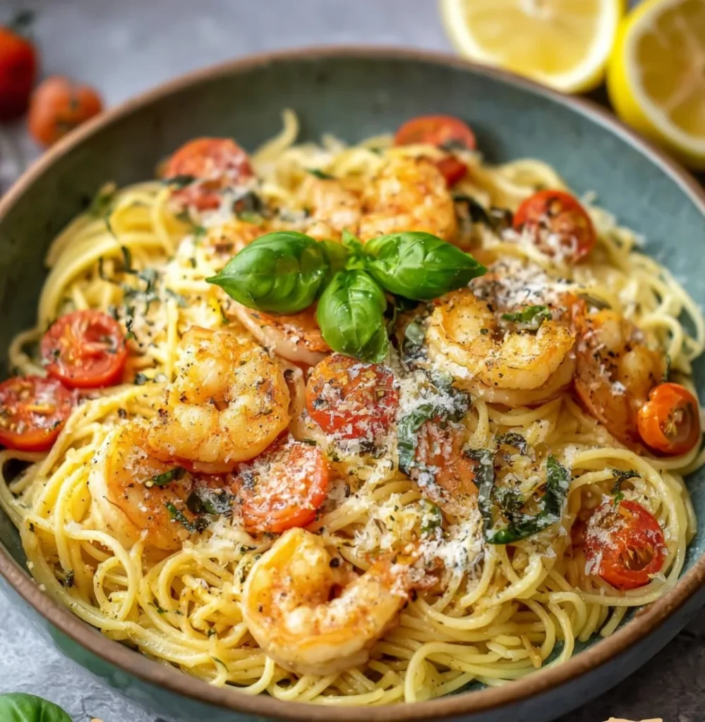 Förälska Dig Räk-Pasta