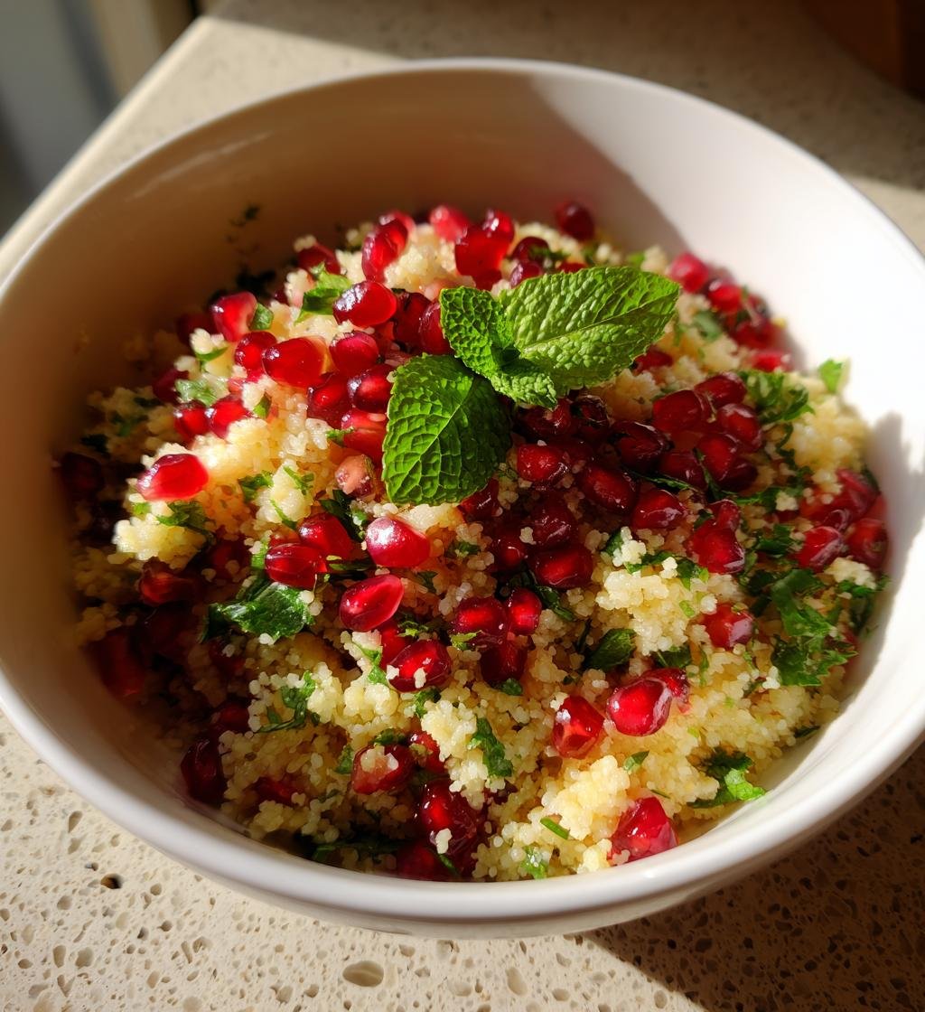 Bulgursallad med Granatäpple och Mynta - detail 1