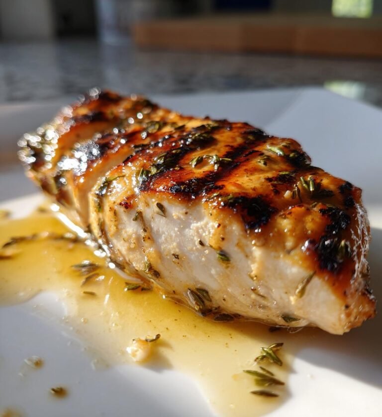 Citron- och Timianmarinerad Kycklingbröst