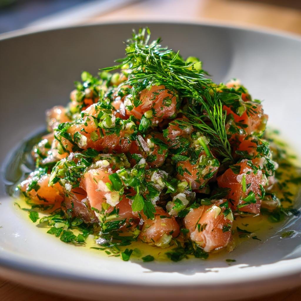 Citron- och Örtröra Lax - detail 1