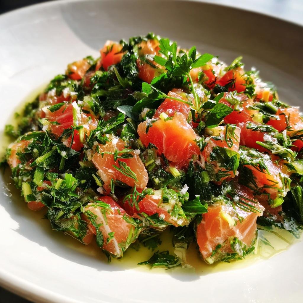 Citron- och Örtröra Lax