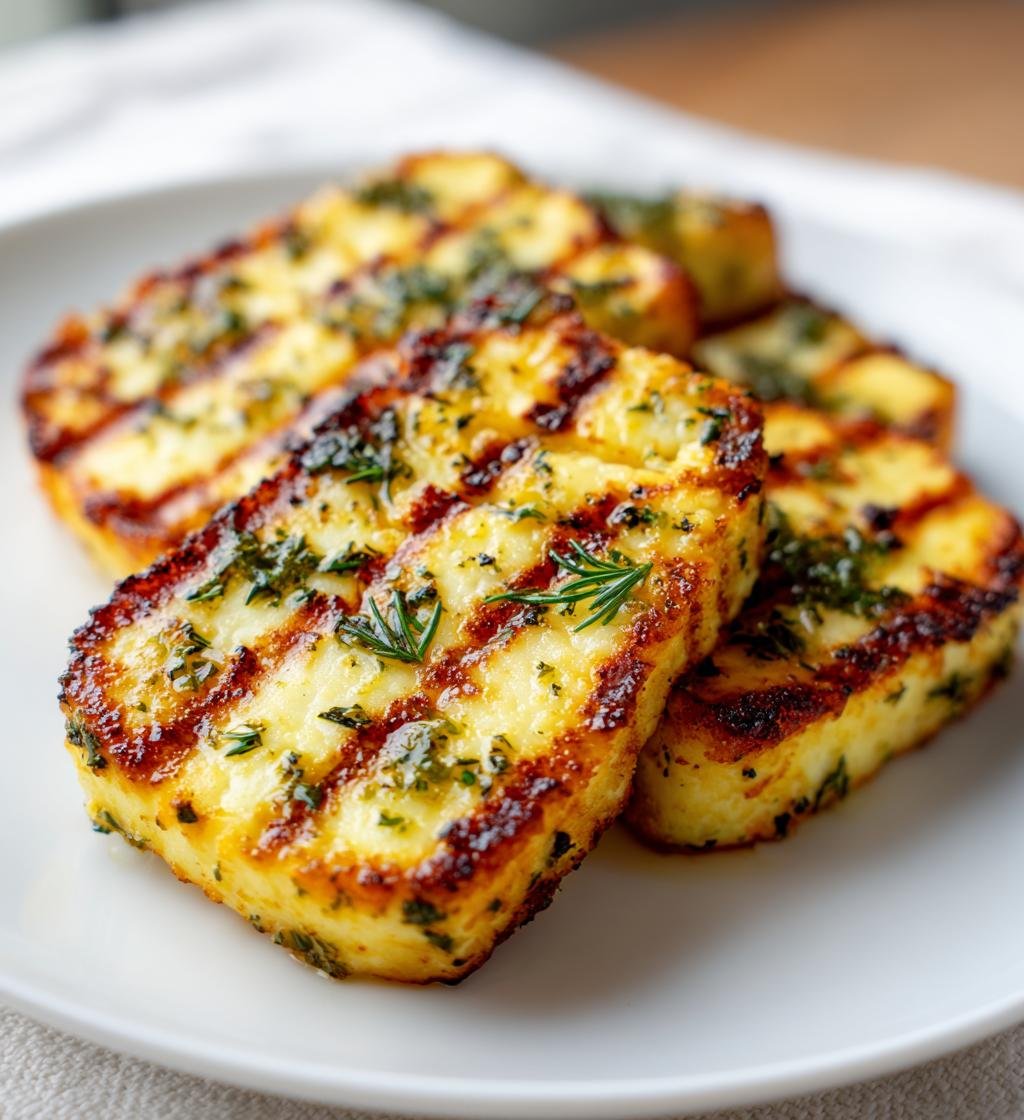 Citronmarinerad Grillad Halloumi - detail 1