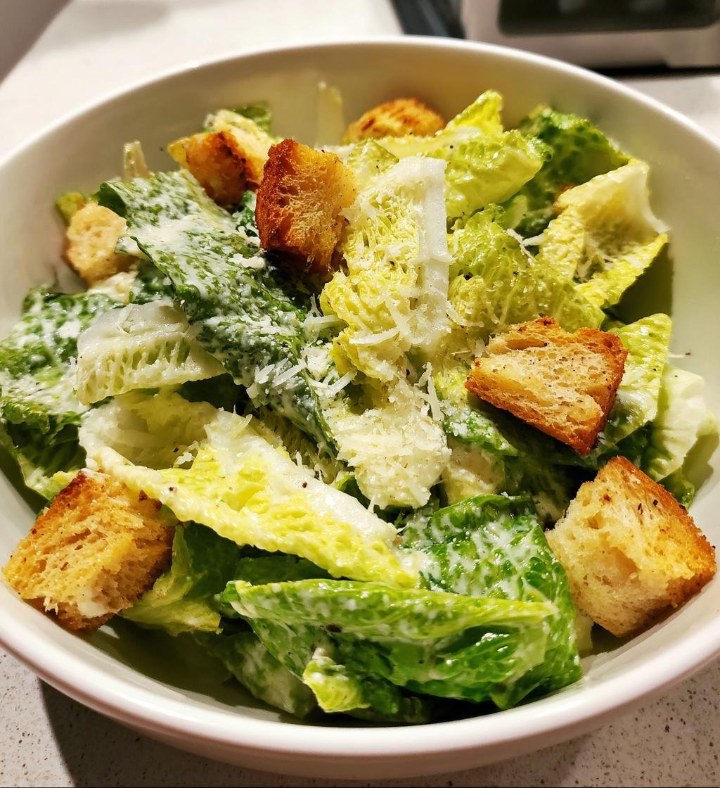 Enkel Caesar Sallad med Krutonger - detail 1