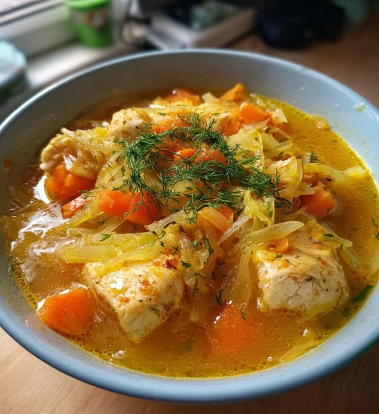 Fisksoppa med Saffran och Fänkål