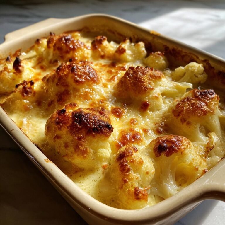 Gratinerad Blomkål med Ost