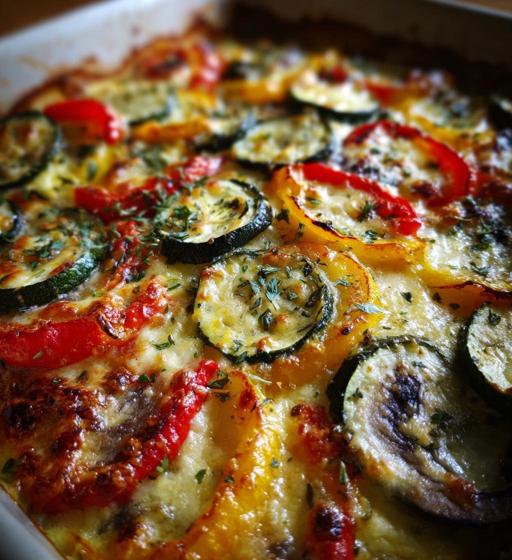 Grönsaksgratäng med Paprika och Zucchini - detail 1