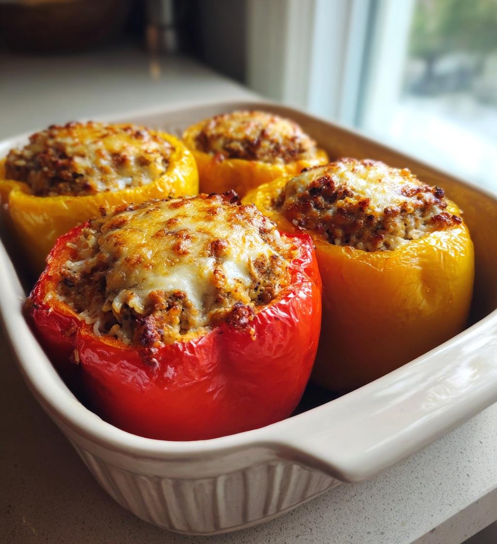 Grytfyllda Paprikor med Köttfärs - detail 1