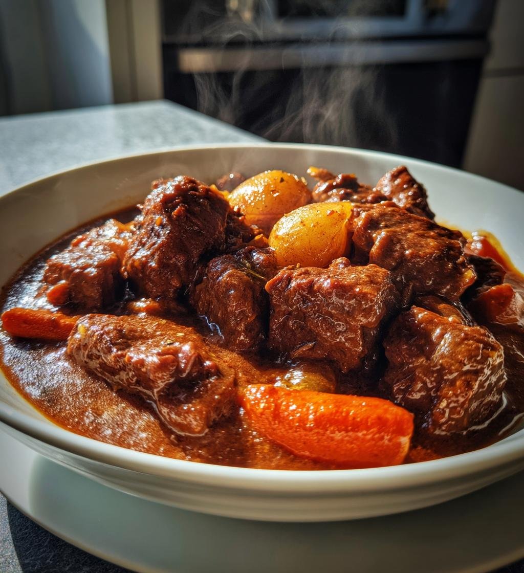 Kalops (Svensk köttgryta med lagerblad) - detail 1