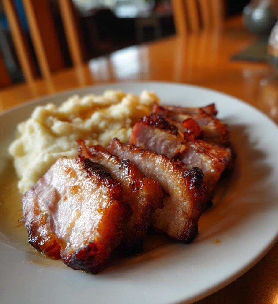 Kassler med Rotmos (Rökt fläskkött)