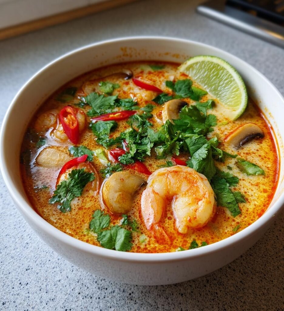 Klassisk Tom Yum Soppa (Thai)