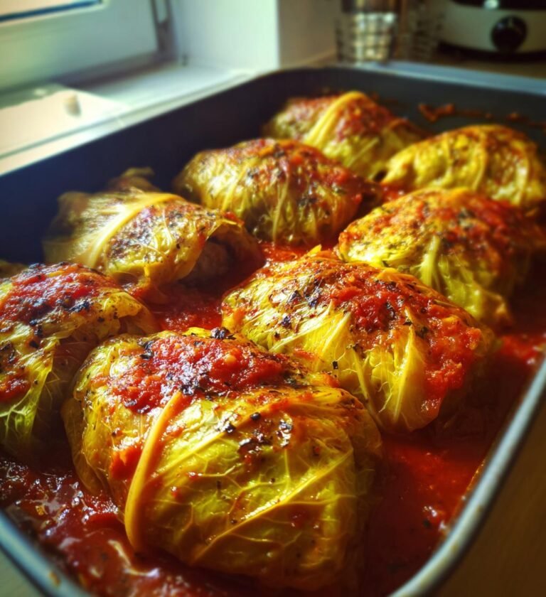 Kåldolmar i Ugn (Svenska kåldolmar)