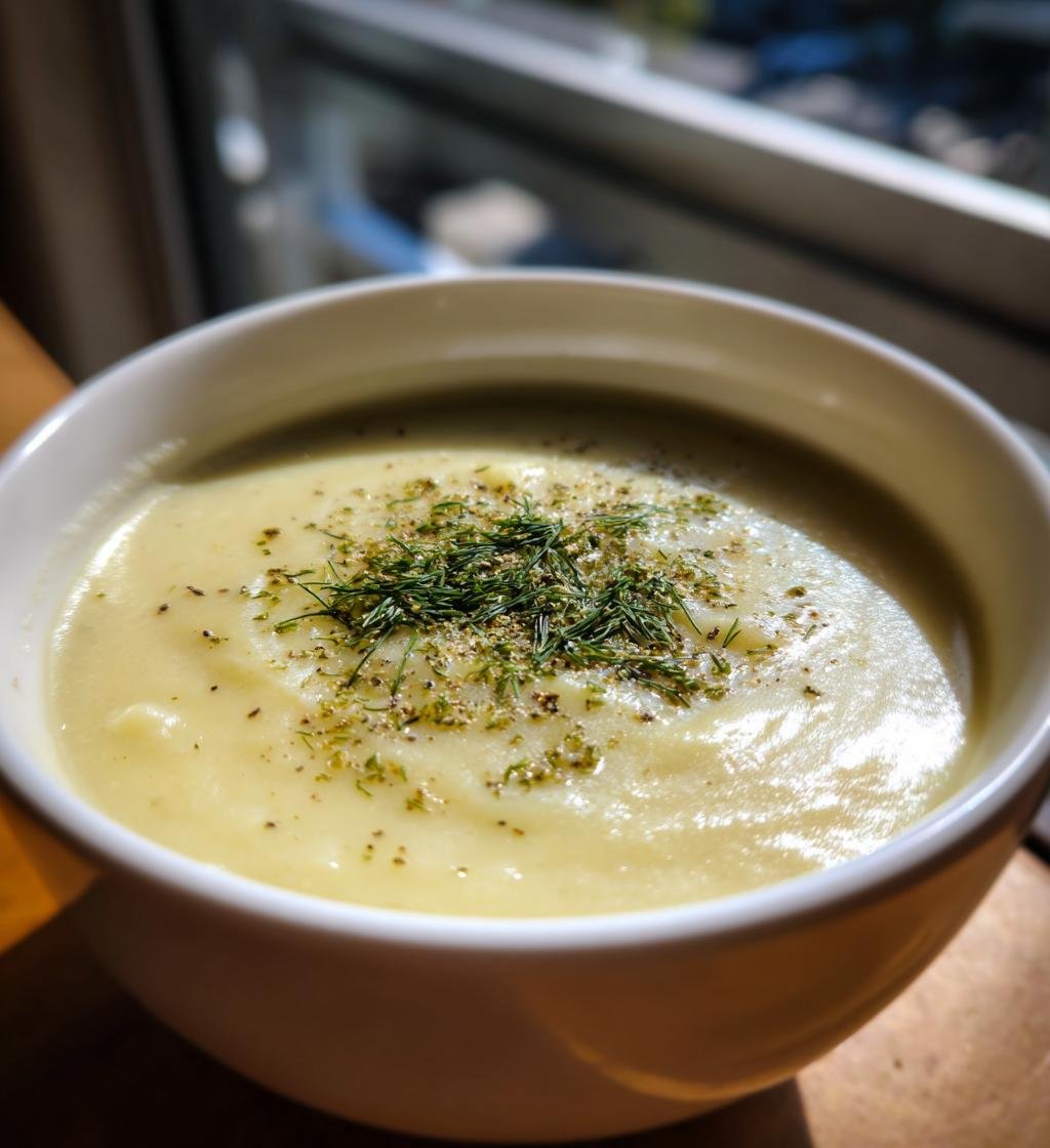 Krämig Potatis- och Purjolökssoppa - detail 1