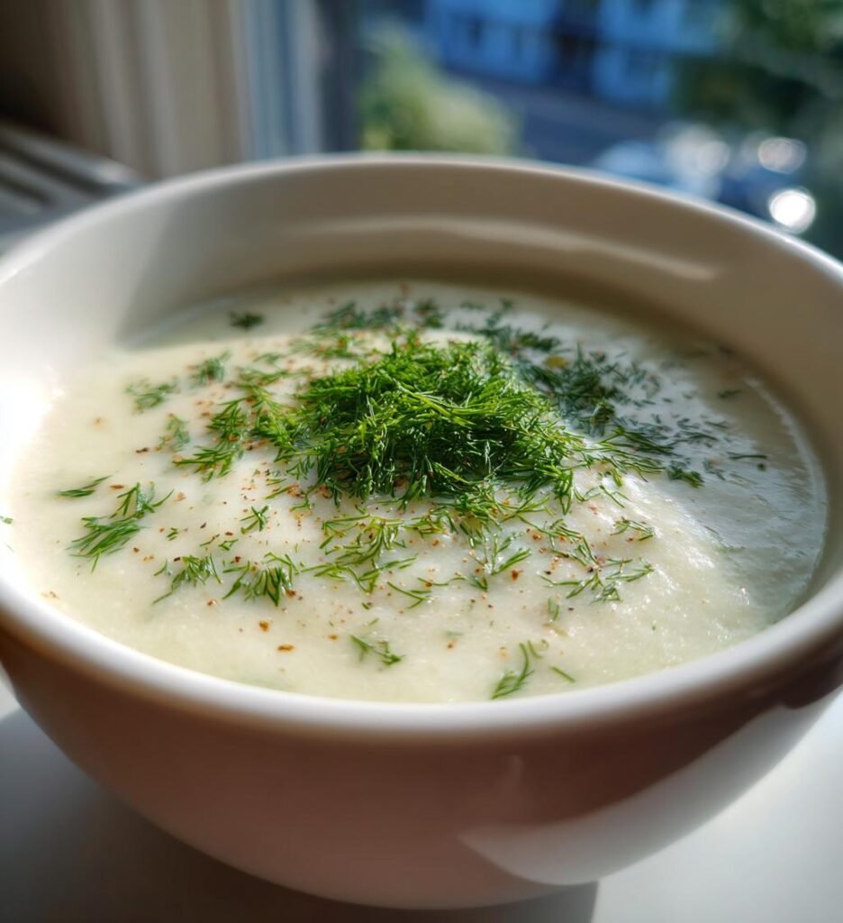 Krämig Potatis- och Purjolökssoppa