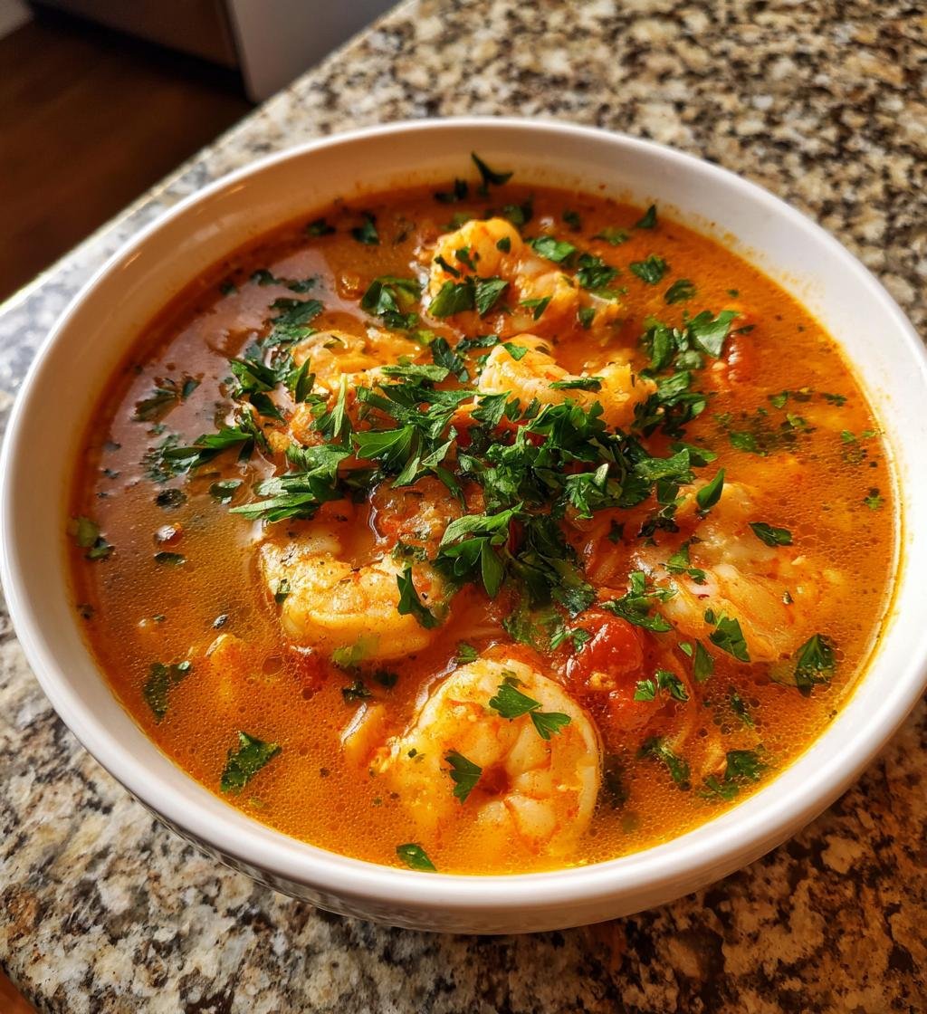 Krämig Räksoppa med Tomat och Chili - detail 1