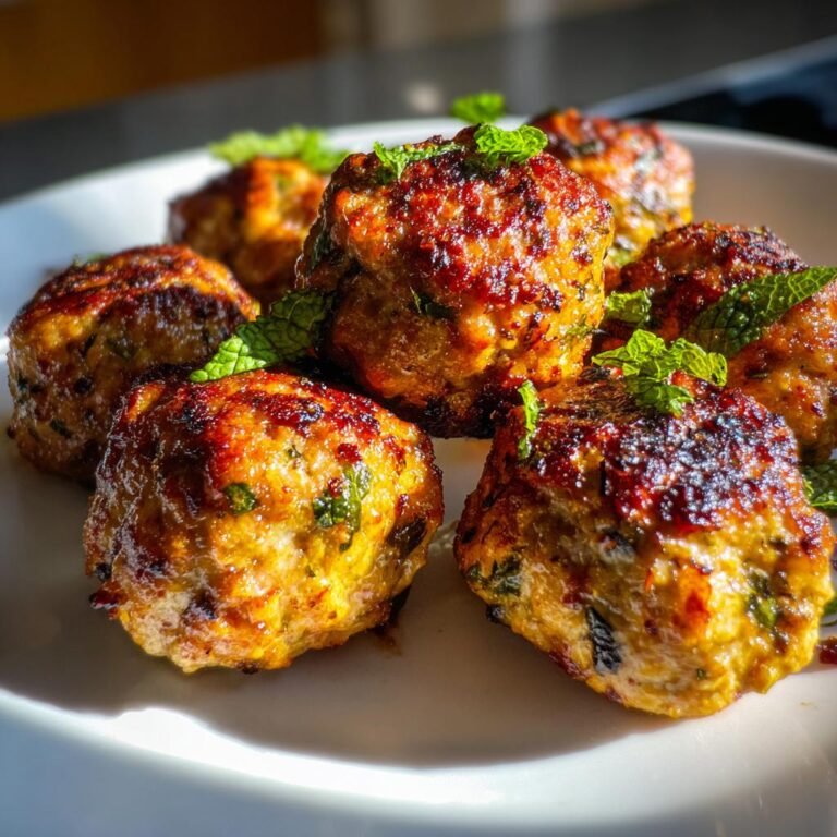 Kryddiga Lammfärsbiffar med Mynta