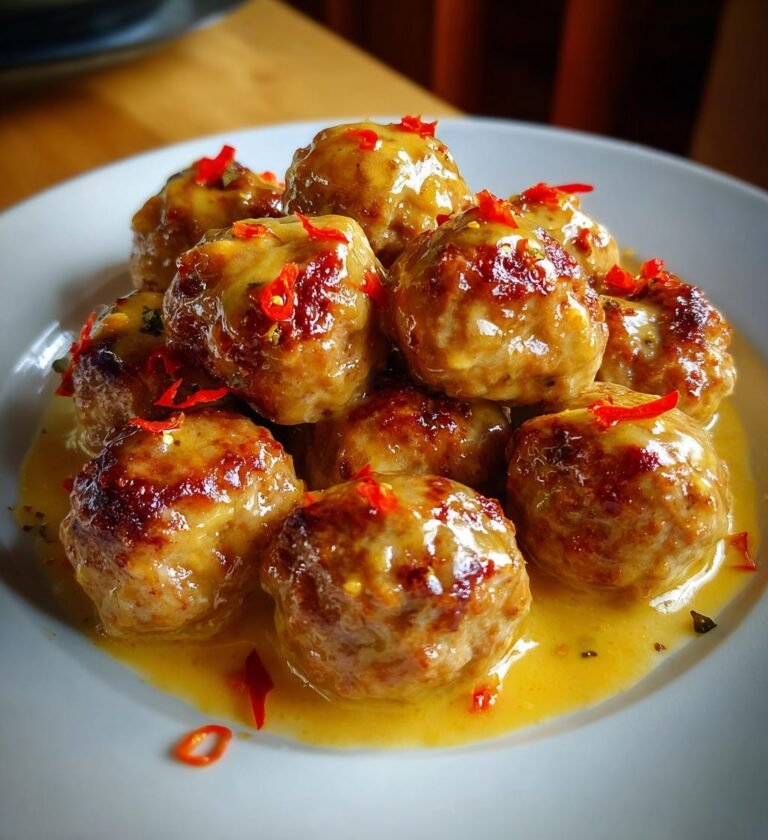 Köttbullar med Citron- och Paprikasås