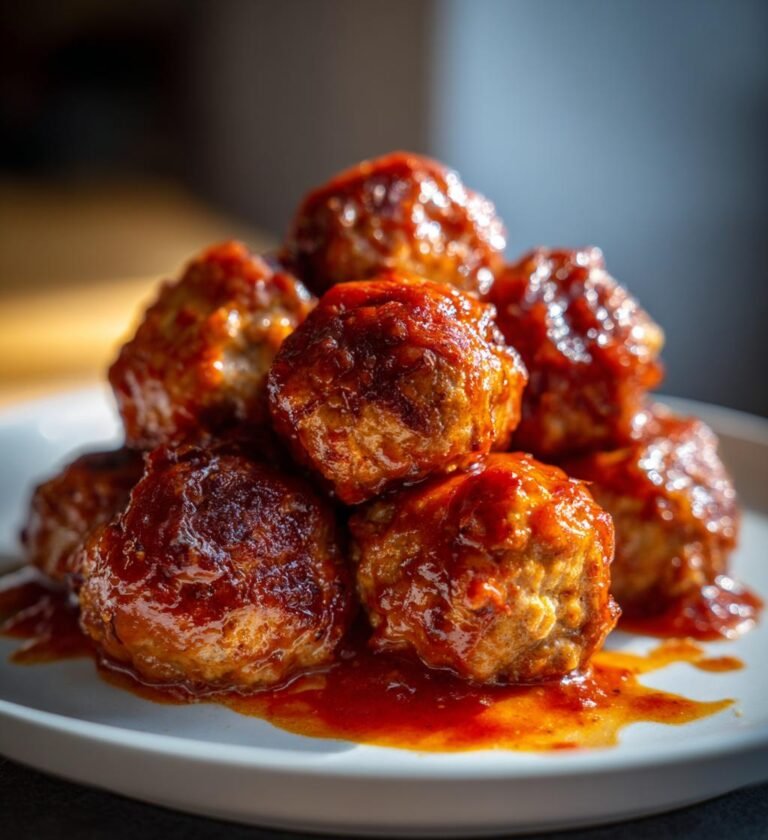 Köttbullar med Tomat- och Paprikasås