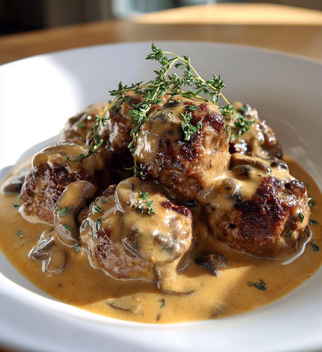 Köttfärsbiffar med Svampsås - detail 1