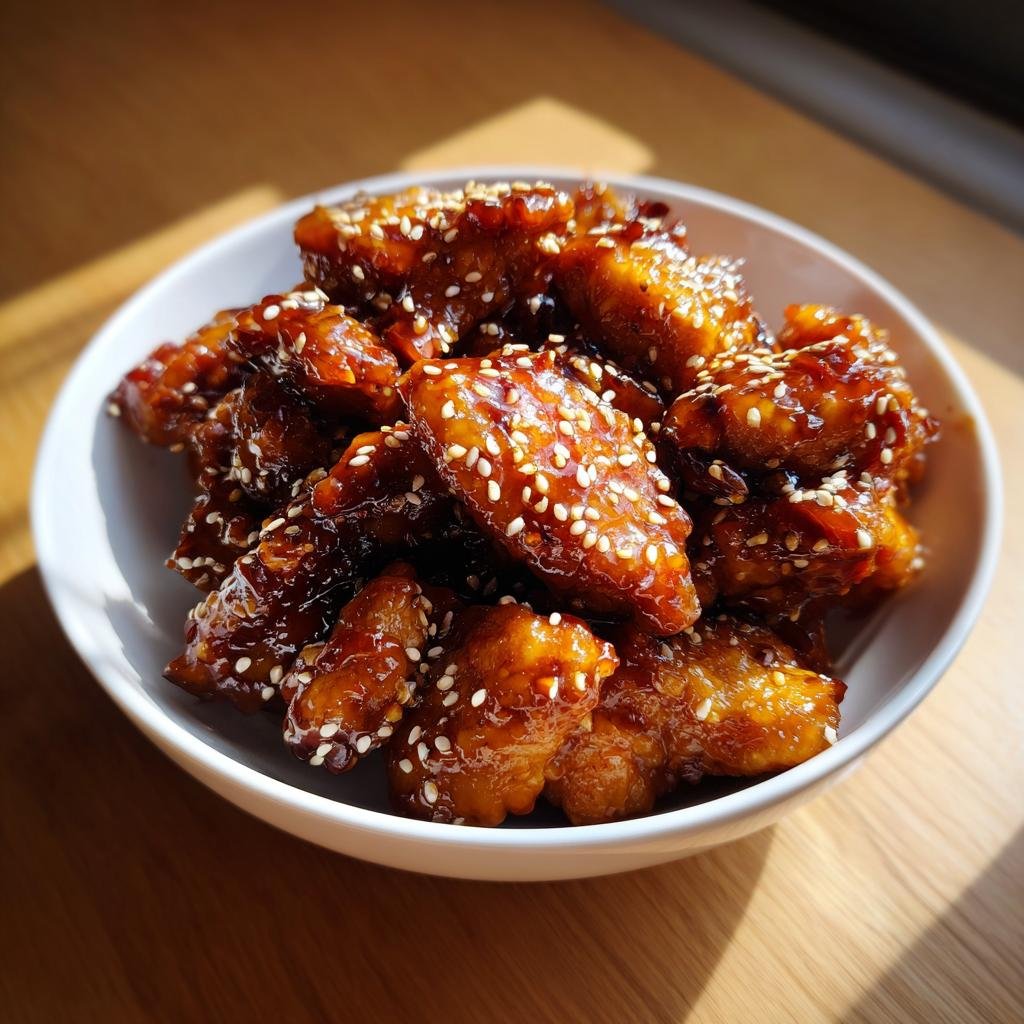 Kyckling Teriyaki med Sesamfrön