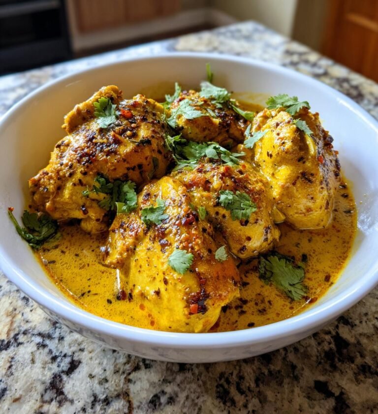 Kyckling i Curry- och Kokossås