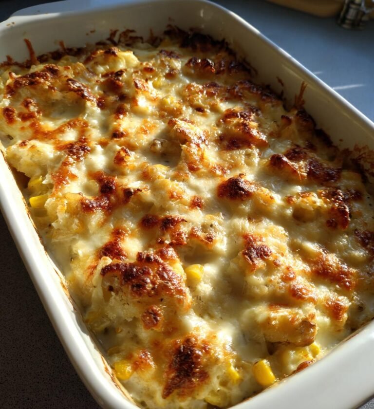 Kyckling- och Majsgratäng
