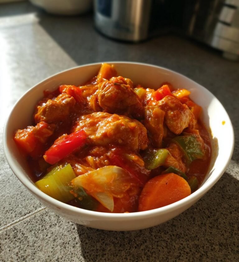 Kycklinggryta med Färska Grönsaker