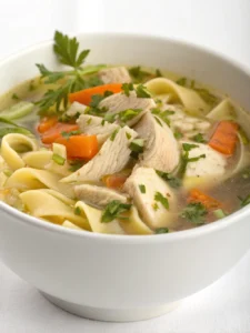Kycklingsoppa med Nudlar