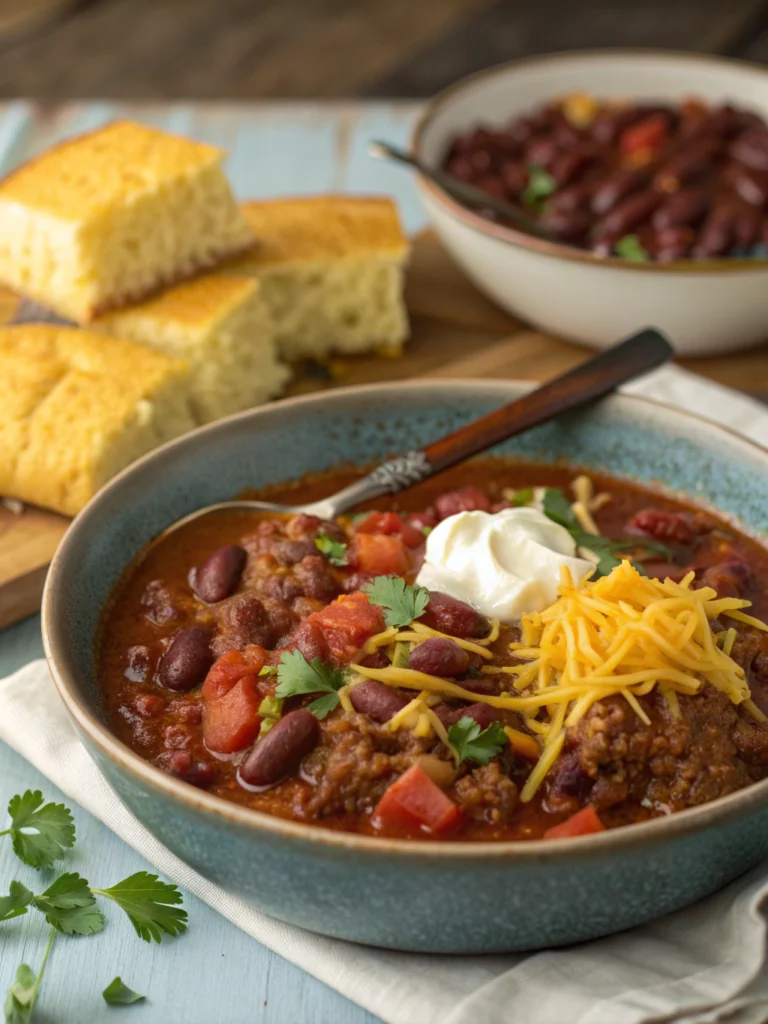 Långkokt chili con carne