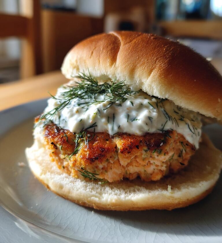 Laxburgare med Dillmayo