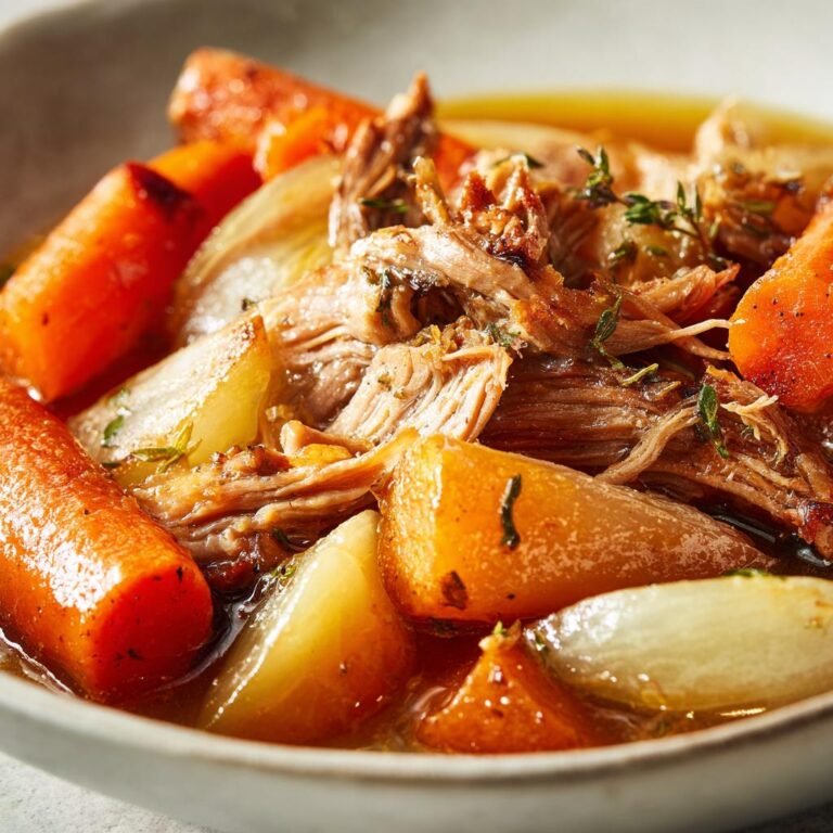 Långkok på Fläskkött med Vårrötter