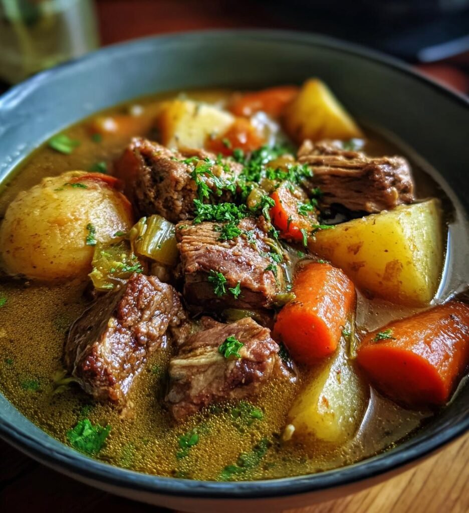 Långkok på Vildsvin med Rotfrukter