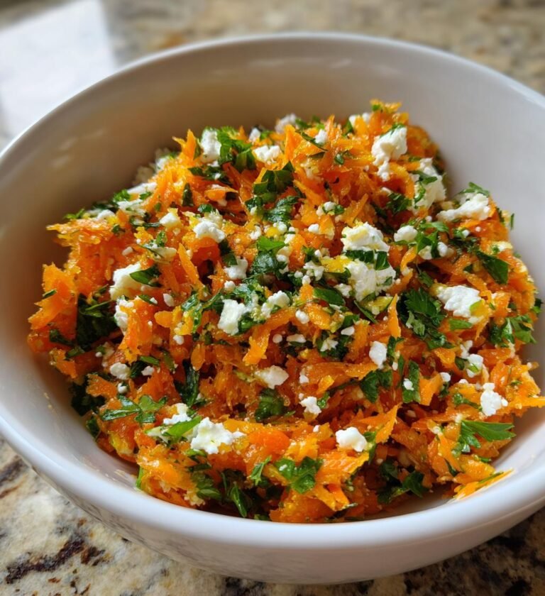 Morotssallad med Feta och Persilja