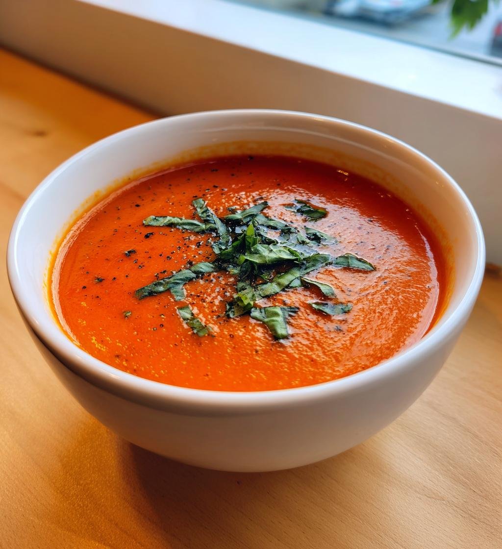 Paprika- och Tomatsoppa med Basilika - detail 1