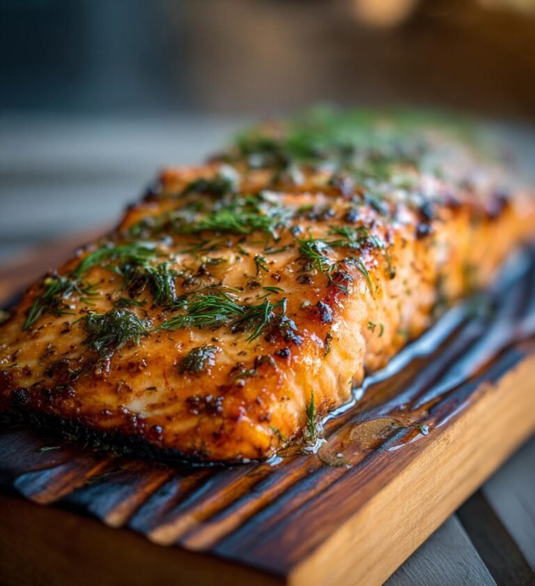 Plankstek (Fisk eller kött grillat på planka)