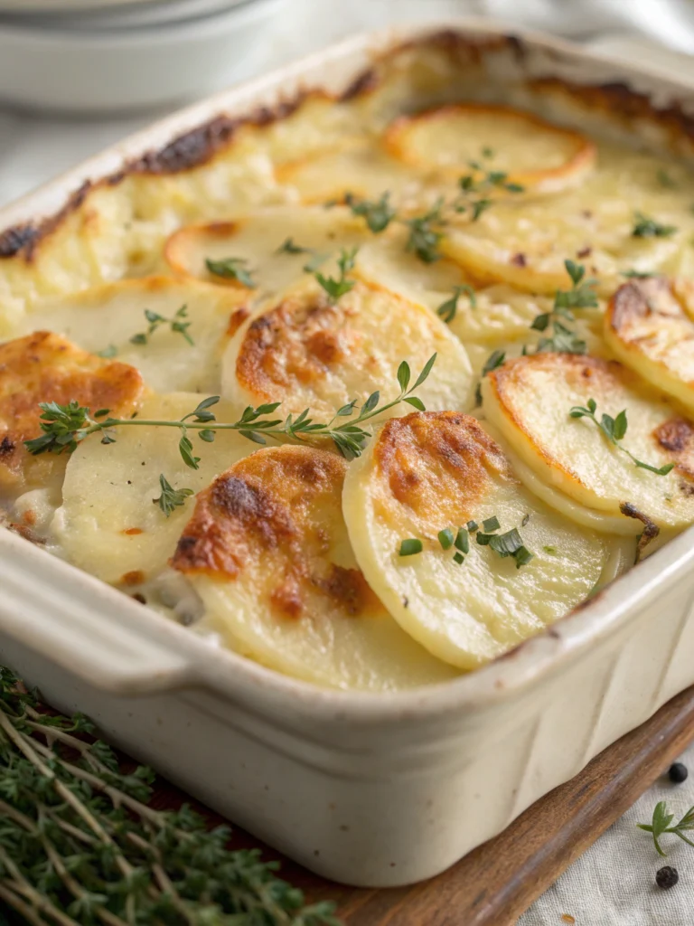 Potatisgratäng med Gruyèreost