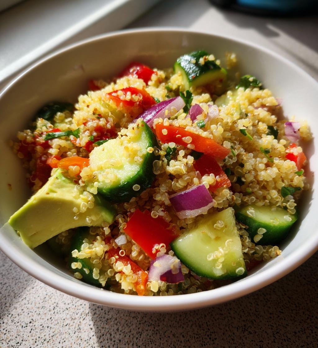 Quinoasallad med Avocado och Lime - detail 1