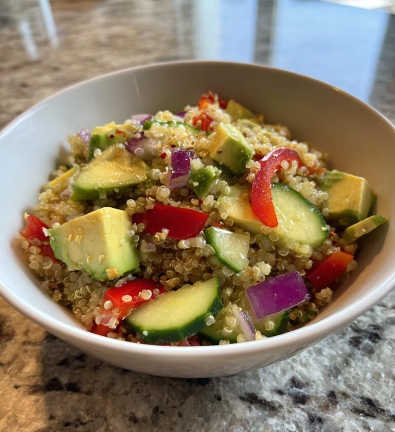 Quinoasallad med Avocado och Lime