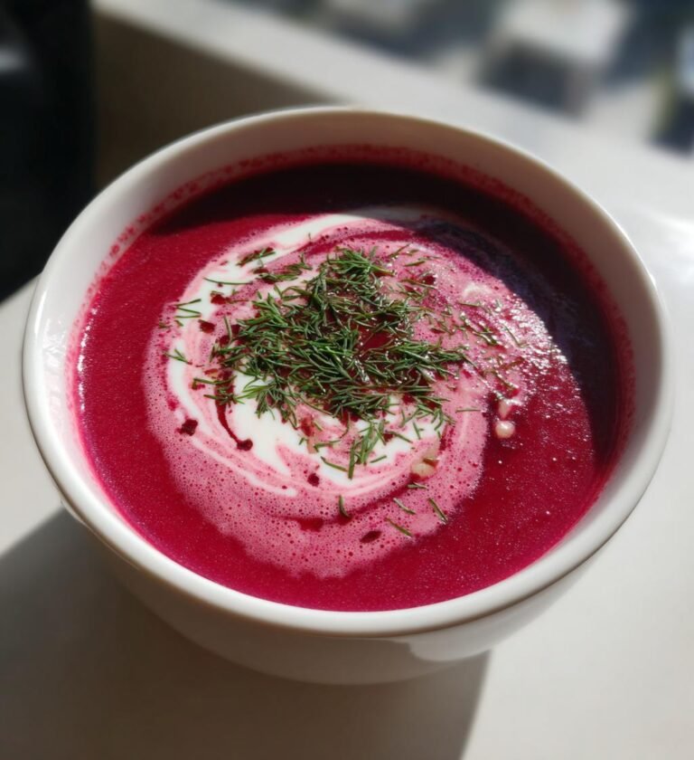 Rödbetssoppa (Borsjtj)