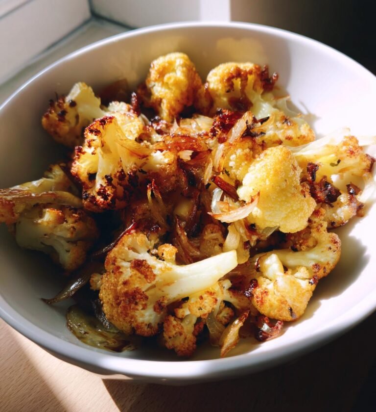 Rostad Blomkålsallad med Fänkål