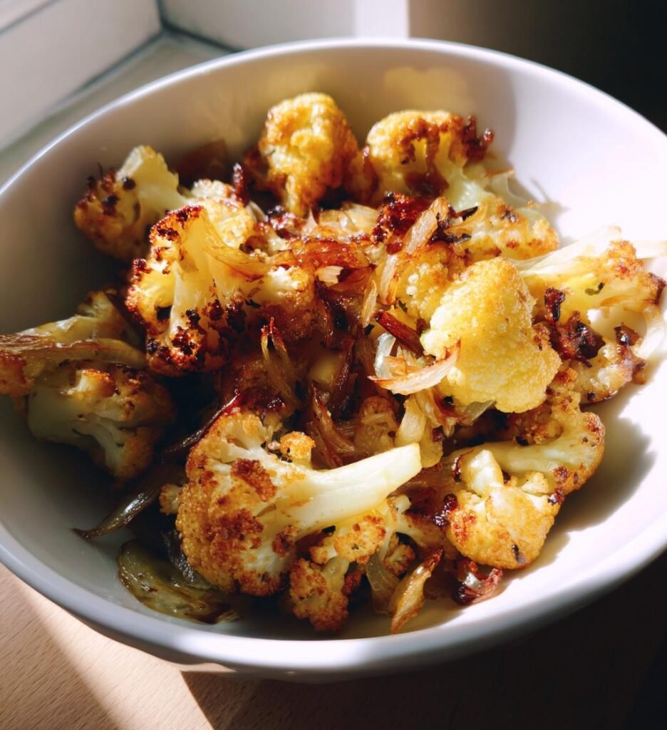 Rostad Blomkålsallad med Fänkål