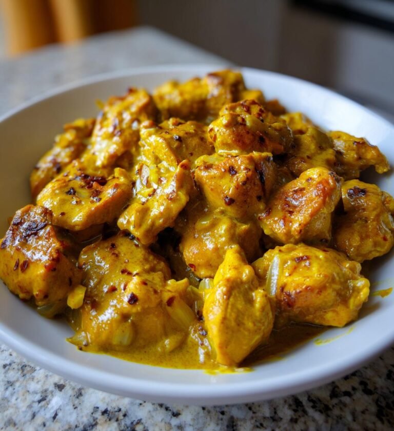 Saftig Kycklingfilé i Currysås