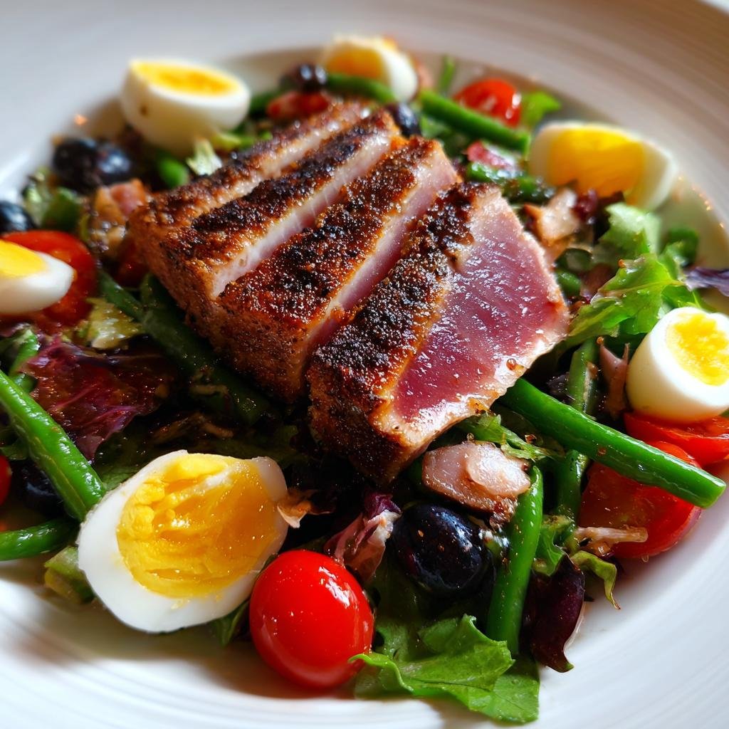 Sallad Nicoise med Tonfisk
