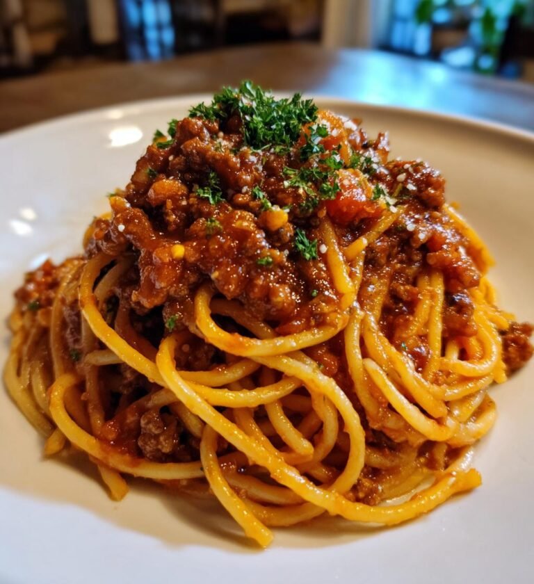 Spaghetti med Köttfärssås (Bolognese)