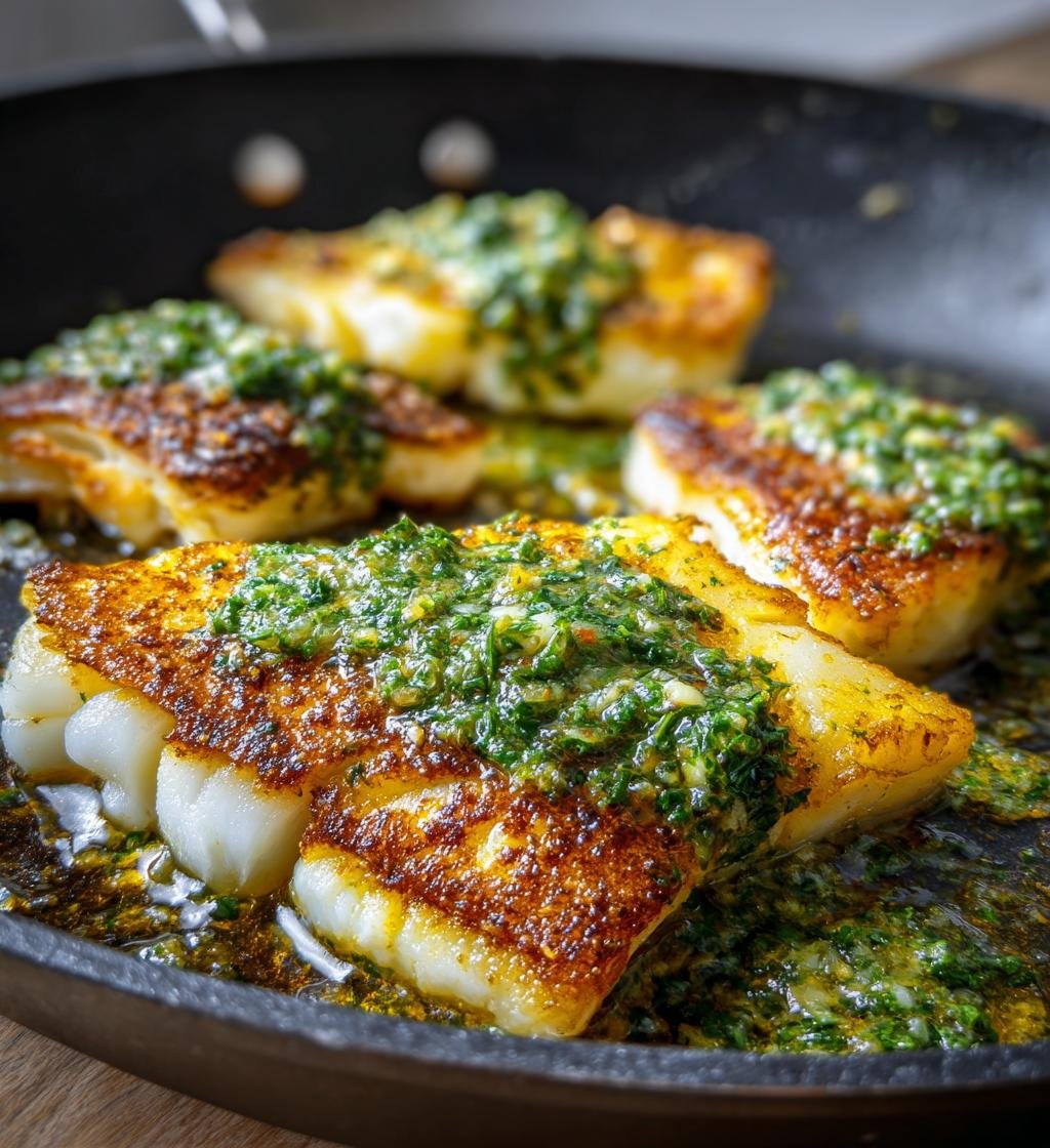 Stekt Torsk med Ägg- och Persiljesås - detail 1