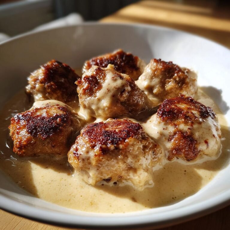 Svenska Köttbullar med Gräddsås