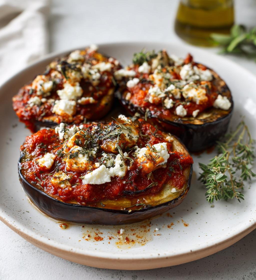 Ugnsbakad Aubergine med Tomatsås - detail 1