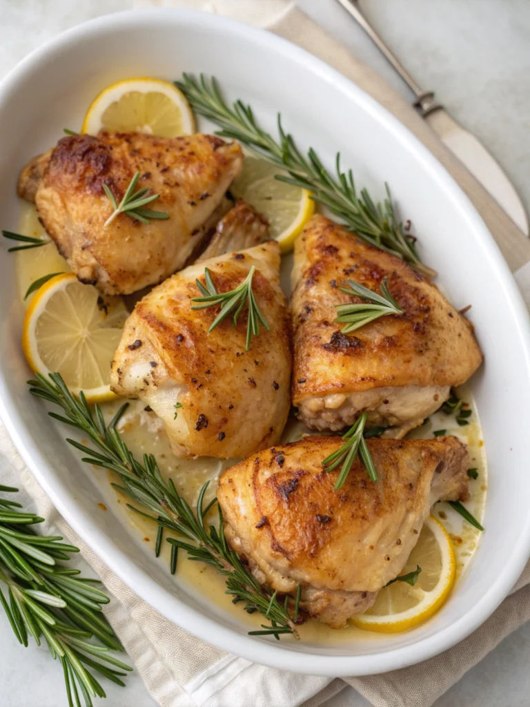 Ugnsbakad Kyckling med Rosmarin
