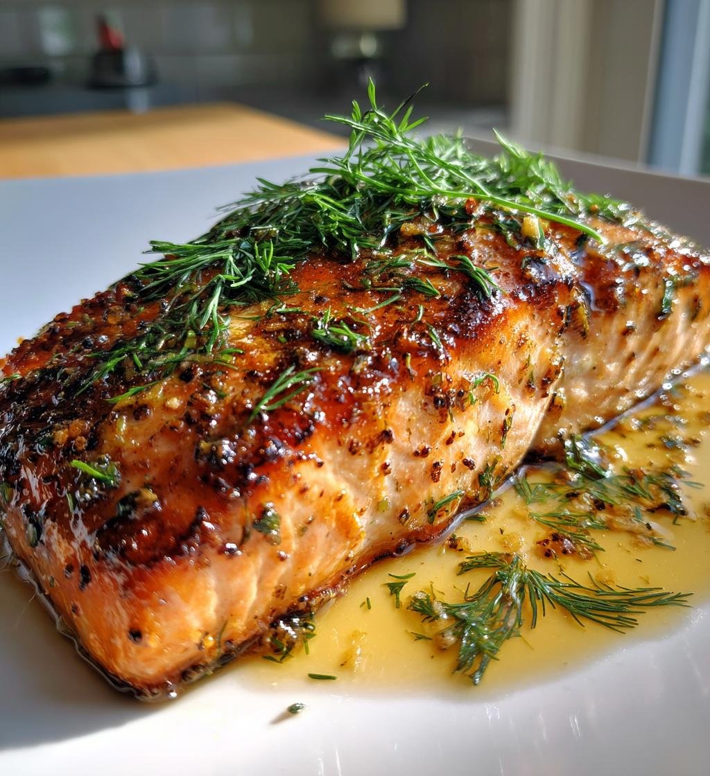 Ugnsbakad Lax med Citron och Dill - detail 1