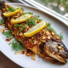 Läckra 35-minuters Ugnsbakad Rainbow Trout med Mandel
