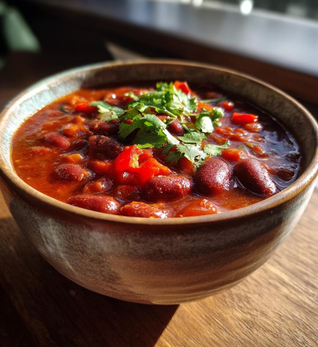 Vegetarisk Chili med Kidneybönor - detail 1